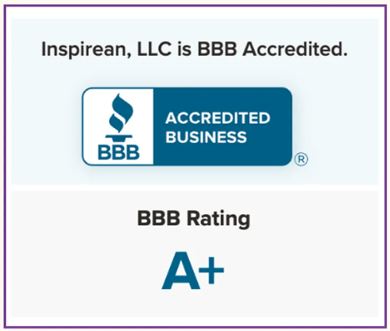 BBB Accredited Business — A+ rating